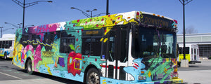 Charlottesville, VA is getting an Art Bus (for a limited time)