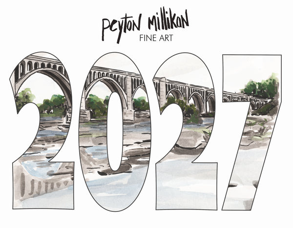 2027 Richmond, VA Art Calendar