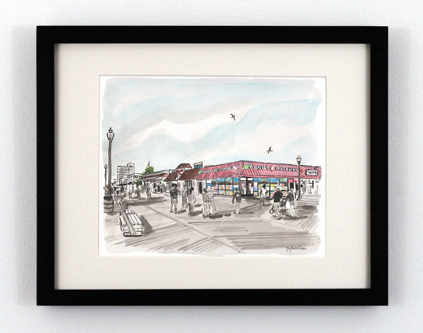 Art of Candy Kitchen on the Boardwalk in Rehoboth Beach, De. 