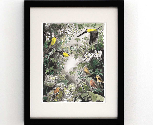 Flora & Feathers I