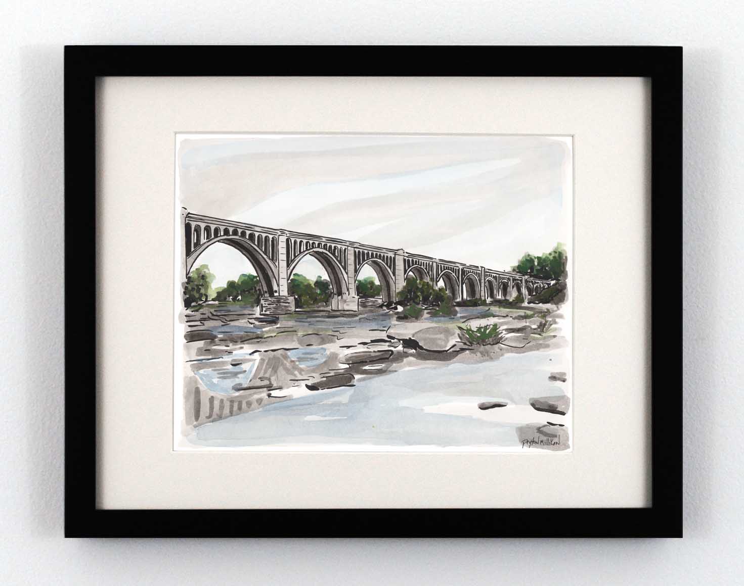 Train Trestle, Bridge, Richmond, VA