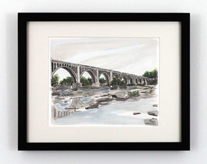 Train Trestle, Bridge, Richmond, VA
