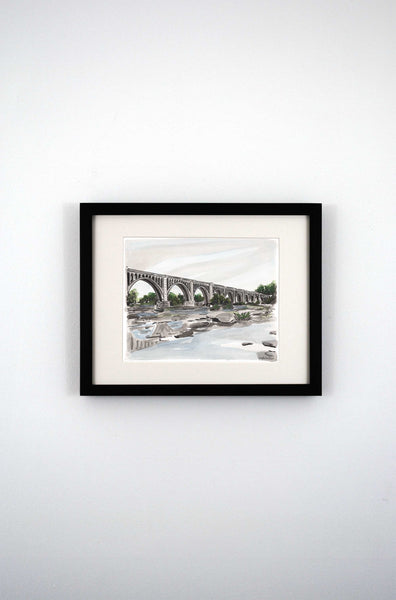 Train Trestle, Bridge, Richmond, VA